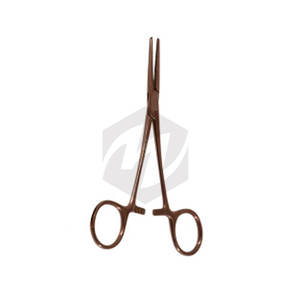 คีมหนีบห้ามเลือด Crile ขนาด 5.5 นิ้ว แบบตรง สำหรับผ่าตัด ผลิตจากเหล็กกล้าไร้สนิมเคลือบสี ใช้ด้วยมือ สำหรับการห้ามเลือดทางการแพทย์ - Product Image 6