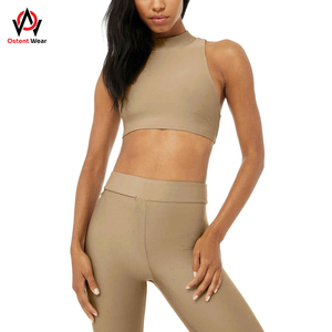 Femmes de haute qualité XL réversible Yoga Sport soutien-gorge léger séchage rapide respirant Fitness Gym porter personnalisé grande taille imprimé à carreaux - Product Image 4