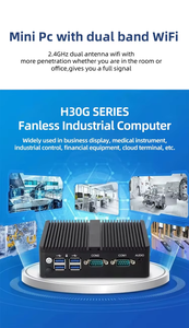 I5 7200u Pc sin ventilador 6 * Rs232 Rs485 Com Dual Lan Lvds soporte <span class=keywords><strong>4G</strong></span> módulo Tpm 2,0 Pxe Boot Watchdog Industrial Mini Pc - Product Image 4