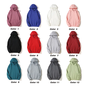 Sweat-shirts et sweats à capuche en coton pour hommes de haute qualité en gros, sweats à capuche décontractés longs - Product Image 4