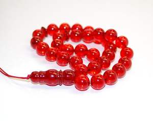 Résine PRIÈRE TASBIH SPIRITUEL MINDFULNESS SLAMIQUE EID CADEAUX OUTIL DE PRIÈRE Prière Misbah33 Perles musulman Mât khan Islamique Eid tesbih - Product Image 5