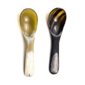 Ensemble de couverts en corne et cuillères pour servir la nourriture, meilleure vaisselle, conception de finition personnalisée disponible - Product Image 4