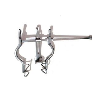 Seringues vétérinaires Balfour 7.5 à rétracteur manuel, en acier inoxydable, instrument chirurgical gynécologique de sécurité fenestré pour chiens - Product Image 6