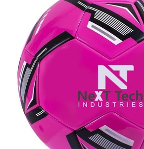 Next Tech Nouveau style Technologie hybride de football Ballon de match professionnel Matériau de texture en TPU Conception personnalisée et logo personnalisé - Product Image 4