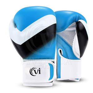 Guantes de boxeo de cuero genuino para la venta en línea guantes de boxeo transpirables personalizados de etiqueta privada - Product Image 2