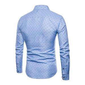 Chemises décontractées pour hommes durables, de haute qualité, à séchage rapide, légères, confortables, 100% coton, respirantes, écologiques, manches longues, été - Product Image 2