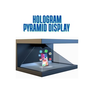 Kit de pyramide holographique 3D de qualité d'exportation, appareil d'affichage holographique portable pour l'éducation et la démonstration en musée scientifique - Product Image 1