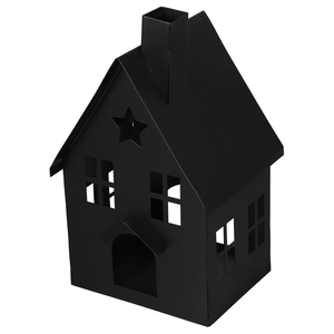 Farol Redondo de Metal Hecho a Mano para Navidad, Cumpleaños, Acción de Gracias, Halloween, Pascua, Día de San Valentín, Decoración del Hogar - Product Image 1