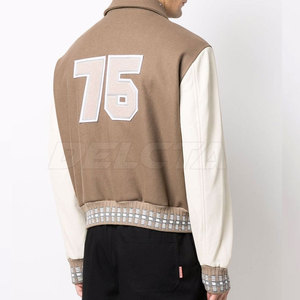Wholesale Chenille Embroidery <b>Letterman</b> <b>Jacket</b> Latest Style Chenille Embroidery <b>Letterman</b> <b>Jacket</b> - Product Image 3