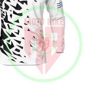 Maillots de motocross imprimés en polyester 100% avec logo personnalisé, respirants, confortables, maillots de course de motocross à prix avantageux - Product Image 4