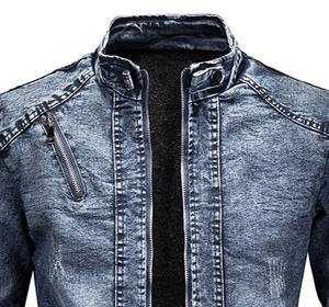 Chaqueta Vaquera Personalizable para Hombre 2026, Estilo Urbano con Cierre de Cremallera Resistente, Directo de Fábrica, Venta al Por Mayor - Product Image 4