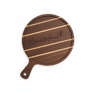 Planche à découper en bois d'acacia de qualité supérieure, fabriquée à la main par des artisans, design rectangulaire personnalisé, épaisseur de 1,5 cm, passe au lave-vaisselle - Product Image 3