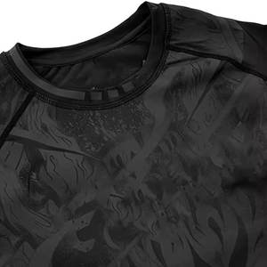 Camisa de compresión de manga larga MMA Bjj Sublimated Jiu Jitsu Rash guards Su propio diseño Rash Guard personalizado (verificado por PayPal) - Product Image 2