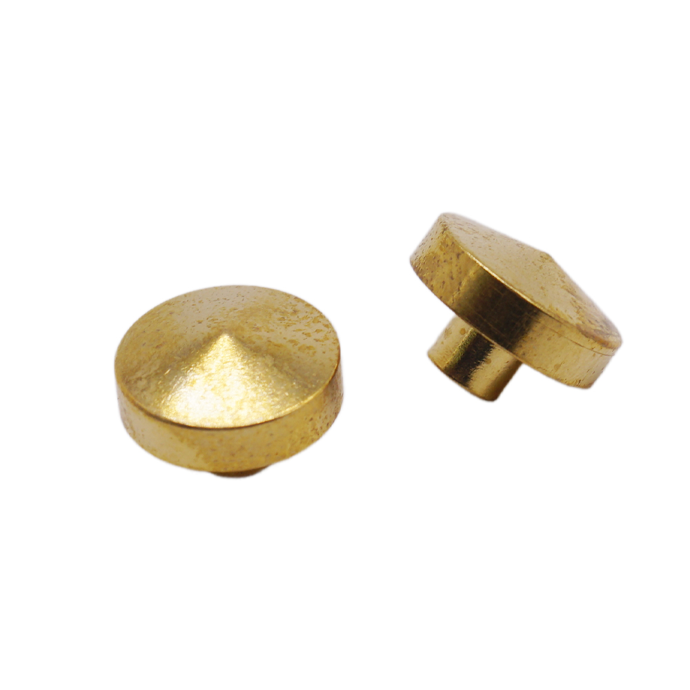 Golden Brass Nut High Precision Electronic Devices Mechanical Assemblies Instrument Hardware Ensure Stable Fastening