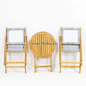 CH Factory-Meubles de jardin de patio avec chaises réglables et coussins imperméables pour sièges détendus - Product Image 4