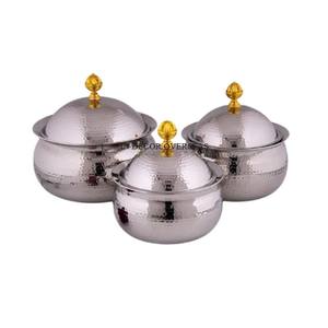 กล่องโลหะทองแดงพร้อมที่จับชุบทองดีไซน์แบบชนบทโบราณดูน่าดึงดูด - Product Image 3