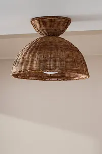 Pantalla de ratán Natural para decoración del hogar, pantalla decorativa de diseño moderno y elegante para sala de estar y dormitorio - Product Image 5