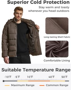 Top Trending Winter Men's Custom Printed <b>Puffer</b> <b>Jackets</b> Waterproof Windproof High Quality Customizable Design <b>Cheap</b> Price - Product Image 4
