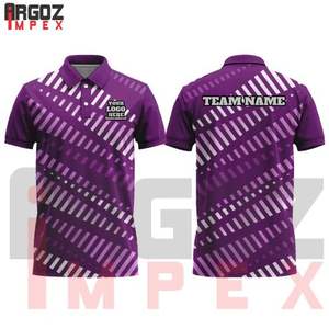 เสื้อโปโล100% โพลีเอสเตอร์สำหรับทั้งชายและหญิงผ้าถักยืดระบายอากาศได้ดีมีความชื้นและพิมพ์ลาย - Product Image 2