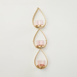 Soporte para colgar en la pared de té, regalo de boda, lámpara de vela, candelabros de pared de Metal, lámparas de candelita, decoración del hogar con estilo indio - Product Image 3