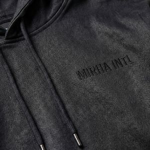 Sweat-shirt à capuche en polaire uni pour homme fiable avec logo imprimé numérique sur le devant, respirant et écologique, pull décontracté - Product Image 3