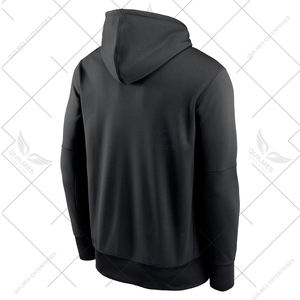 University Texas Longhorns Casual Winter Football Performance Pullover Sudadera con capucha Negro-Icono ligero Diseño forrado Sólido con capucha - Product Image 3