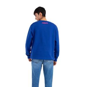 Venta al por mayor 100% algodón de los hombres de gran tamaño de cuello redondo sudadera All over Screen Print Casual & Hot Sale O Neck Design - Product Image 3