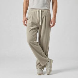 Pantalones Deportivos de Lona para Hombre, Cintura Alta, Holgados, con Estampado, Resistentes, para Viajes y Entrenamiento - Product Image 1