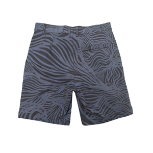 90% POLYESTER 10% SPANDEX Impresión por sublimación Pantalones cortos de golf deportivos informales para hombres Pantalones cortos de golf rectos que absorben la humedad - Product Image 3