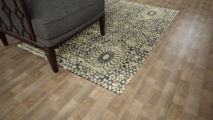 Alfombra de Lana Anudada a Mano de Alta Calidad, Diseño Abstracto, Antideslizante, Ecológica, Apta para Mascotas, para Bar, Ejercicio y Oración - Product Image 2