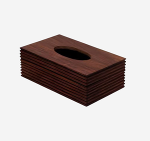 Couvercle de boîte à mouchoirs en bois de teck fait à la main porte-mouchoirs en bois massif rustique pour la décoration intérieure Accent boîte à mouchoirs de salle de bain prix le moins cher - Product Image 3