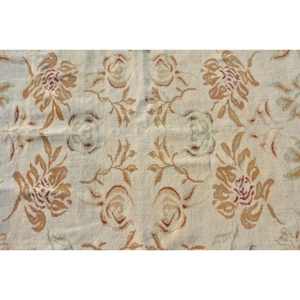 Turkish Vintage Rug, Large 5.2x7.9 ft (160x241 cm) Rug, <b>Brown</b> Persian <b>Wool</b> Rug - Product Image 5