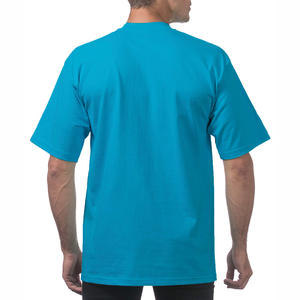 Camiseta de manga corta para hombre de New Street Trend 2025, camiseta informal de tela transpirable sólida multicolor para hombre - Product Image 3