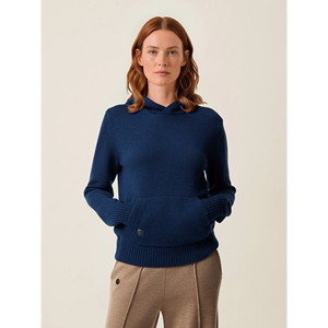 Sudadera con capucha de lana de algodón de moda para mujer Bangladesh OEM proveedor personalizado suéter con capucha transpirable secado rápido cuatro estaciones uso diario - Product Image 1