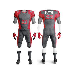 Commande en gros d'uniformes de football américain respirants grande taille, service de conception personnalisée, prix de gros, directement de l'usine, vêtements d'équipe - Product Image 5