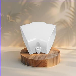 Couvre-tuyau électrique AC en PVC, climatiseur, couleur blanche, écologique, décoratif, petit coude droit à 45 degrés, Vietnam - Product Image 4