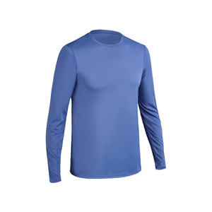 Rashguards lisos de manga larga para entrenamientos y natación Impresión personalizada para ropa de artes marciales MMA - Product Image 1