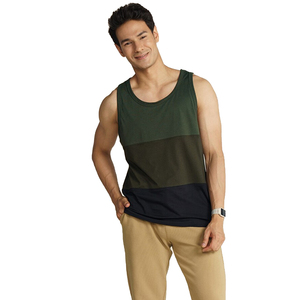 Camiseta sin mangas para hombre de ajuste Regular de alta calidad con servicio OEM, novedad de 2025, camiseta sin mangas de verano para levantamiento de pesas con nuevo diseño - Product Image 1