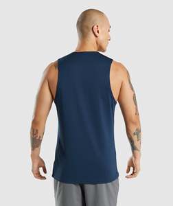 Men's <b>Slim</b> Fit Sleeveless Tank Tops New Fashion Oversize Casual Singlets for Workout Fitness Training Sportswear <b>Vest</b> - Product Image 2