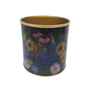 Vase à fleurs en métal moderne et écologique, pot décoratif de table, finition émaillée, fait à la main, pour l'intérieur et l'extérieur - Product Image 3