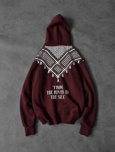 Geed Printed <b>Hip</b> Hop Pullover Hoodie 100% Cotton Heavyweight Knitted Breathable Eco-Friendly Pocket Quick Dry Regular Fit Men's - Product Image 2