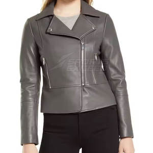 Veste en cuir de qualité supérieure Vestes en cuir pour femmes sur mesure Veste en cuir pour femmes de qualité supérieure - Product Image 5