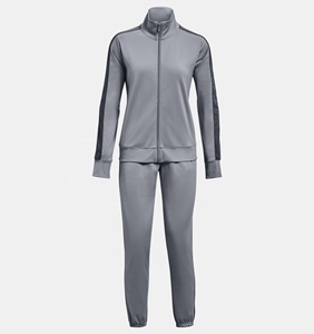 Ensemble de survêtements d'entraînement en tricot d'hiver pour femmes de grande taille avec logo personnalisable - Product Image 3
