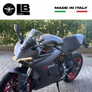 Adesivi con Scritte Senna Pre-Applicate 25x6cm Compatibili con Ducati Senna - Product Image 3