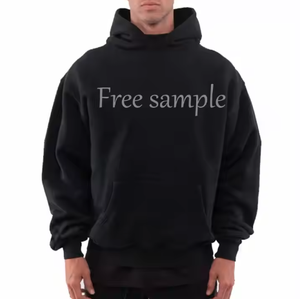 Sudadera con Capucha Casual de Invierno para Hombre, 100% Algodón, Forro Polar Ecológico, Transpirable, Impresión Digital de Alta Densidad, Diseño Sólido Personalizado - Product Image 1