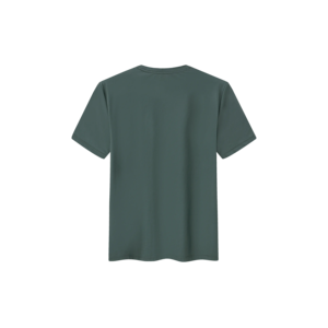 เสื้อยืดออกกำลังกายโอเวอร์ไซส์สำหรับผู้ชาย ERKE คอกลม ผ้าเจอร์ซีย์ สีเขียวเข้ม พิมพ์ลายมัดย้อม รุ่น 11225202084-505 - Product Image 2