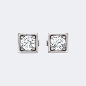 Pendientes con montura redonda de 0.20CTW - Product Image 2