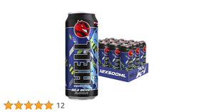 Boisson énergisante HELL saveur originale |   12 x 500 ml Boîtes Multipack |   Sans sucre |   32 mg/100 ml de caféine - Product Image 6
