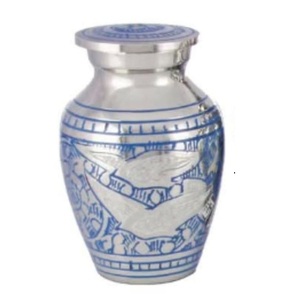 Más vendidos con precio barato Artesanías Urnas atlánticas Suministros funerarios Urna de aluminio al por mayor Cremación con - Product Image 1