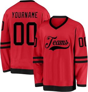 Vente en gros de maillots de hockey sur glace personnalisés pour hommes et femmes maillots d'entraînement pour l'entraînement - Product Image 1